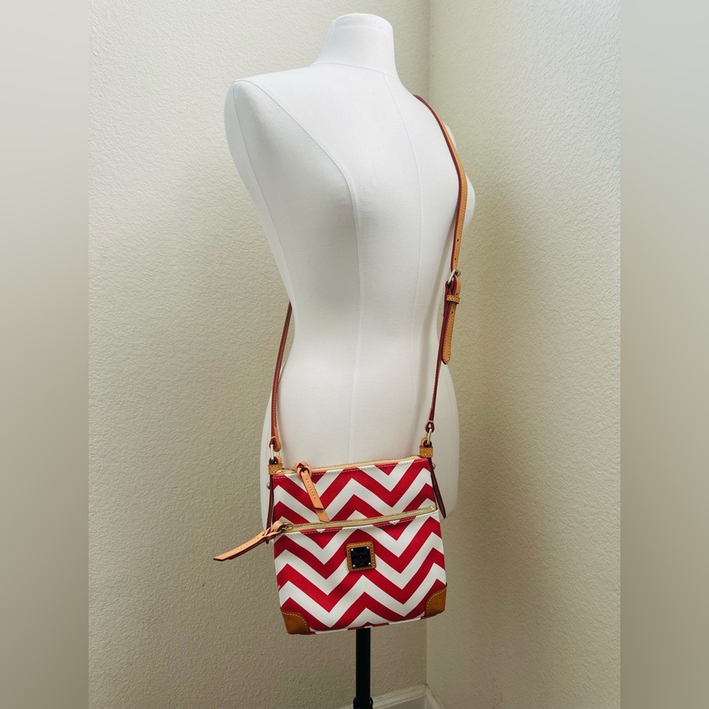 Dooney & Bourke Chevron Stripe Crossbody Bag